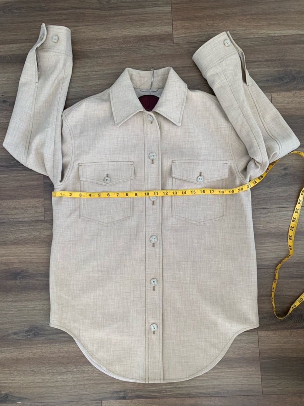 Aritzia Wilfred the Ganna shirt Jacket women’s oversized S - Picture 3 of 12